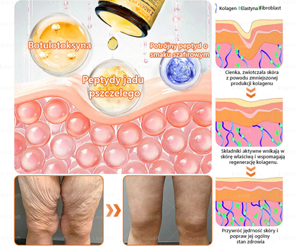 ✨✨✨Leurea® Krem Regenerujący z Jadem Pszczelim🔥 Naturalna regeneracja skóry, wygładzenie zmarszczek i promienna cera-50 ml